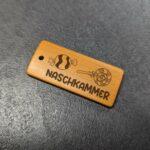 Schlüsselanhänger Bambus (rechteckig)