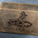 Laptoptasche aus hochwertigem Büffelleder