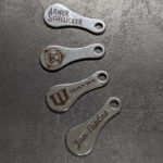 Edelstahl Einkaufswagenlöser