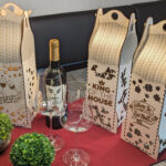 Holz Geschenkbox für Wein & Spirituosen aus Holz