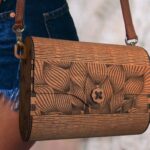 Stylische Handtasche & Clutch aus Holz (konfigurierbar)
