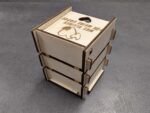 Mini-Geschenkbox aus Holz mit Klappdeckel – Bild 5