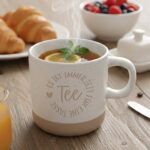 Sternenhimmel Kaffeetasse / Kaffeebecher mit Henkel (350 ml)