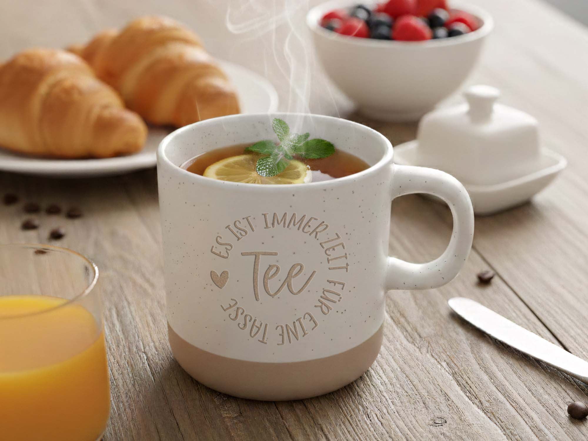 Sternenhimmel_Kaffeetasse_Szene_1 Sternenhimmel Kaffeetasse / Kaffeebecher mit Henkel (350 ml) – Bild 1
