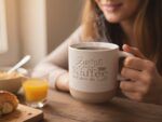 Sternenhimmel Kaffeetasse / Kaffeebecher mit Henkel (350 ml) – Bild 2