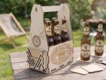 Die Bierstation - Flaschenträger mit Öffner & Bierdeckelfach (0,33l oder 0,5l) – Bild 2