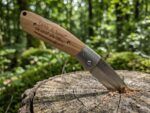 Hochwertiges Outdoormesser mit Olivenholzgriff – Bild 2