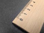 Hochwertiges 20 cm Lineal aus Buchenholz – Bild 4